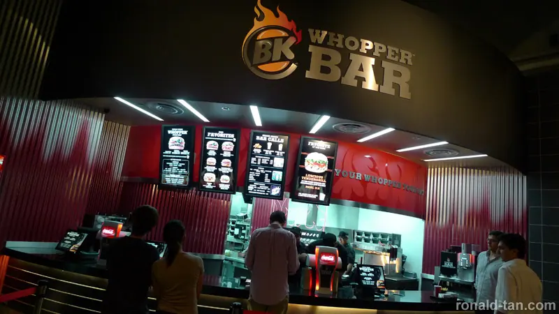 Burger King® Whopper™ Bar Singapore