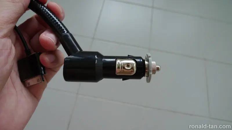 AllKit Cigarette Mount Holder and Charger with Full Range FM Transmitter for iPhone and iPod