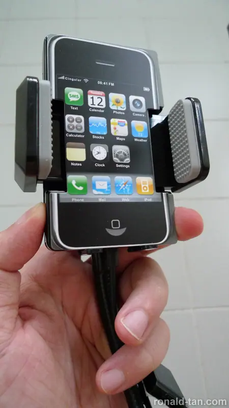 AllKit Cigarette Mount Holder and Charger with Full Range FM Transmitter for iPhone and iPod